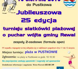 Jubileuszowa 25 edycja o puchar wójta...